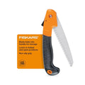 Fiskars Folding Hand Saw, 7" Pruning Saw with Power Tooth Blade with Triple Ground Teeth that Powers Through Wood Faster, Soft Grip Handle - style: 7" Folding Saw
