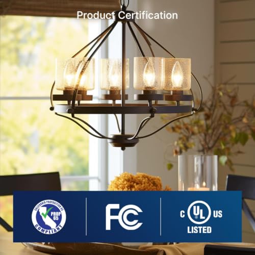 FLSNT 60W Equivalent LED Chandelier Light Bulbs, Dimmable LED B11 E12 Candelabra Base Bulbs, 3000K Warm White, 500LM, 48 Pack - color: 3000k Warm White, size: 48 Count (Pack of 1)