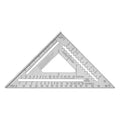 Johnson Level & Tool RAS-120 12" Johnny Square Aluminum Rafter, 12", Silver, 1 Square