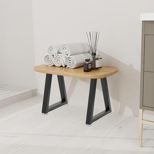 19 '' Trapezoid Metal Table Legs,Replacement Furniture Legs Set of 2 for DIY Coffee Tables, Bench, Modern Desks, Night Stands, Sofa(19.3”H x 13”W) - size: 19 '' Trapezoid