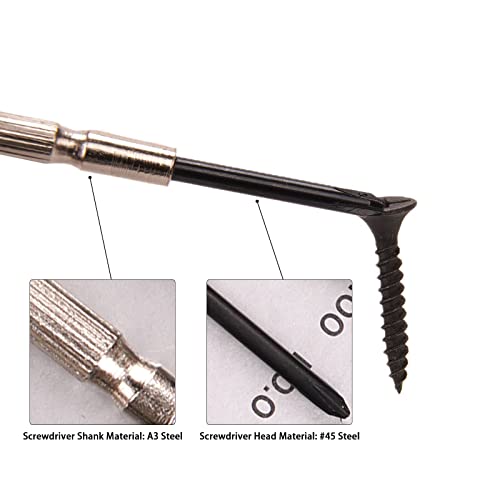 11PCS Mini Precision Screwdriver Set, XAQISHIRE Small Screwdriver Set for Repair Computer, Electronics, Toys, Watch - style: 11pcs