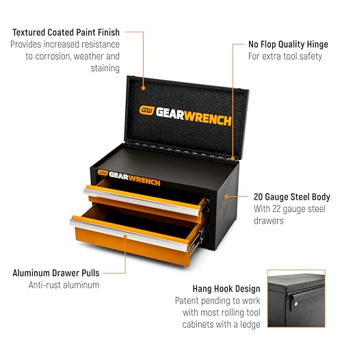 GEARWRENCH 11" 2 Drawer Mini Toolbox | GWBXMINIS