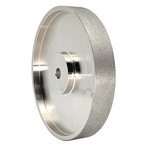 CBN Grinding Wheel 6 Inch 180 Grit, 1/2" Arbor, for Bench Grinders - size: 180 Grit