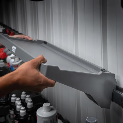 FLEX TRACK-LOCK Wall Mount Storage System Long Shelf - FS1523 - style: Long Shelf