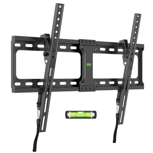 USX MOUNT Tilting TV Wall Mount for Most 37"-95" Flat Curved Screen Television, TV Bracket with Max VESA 600x400mm up to 132lbs, Low Profile Tilt Mount for 16", 24" Stud - size: 37-95 inch
