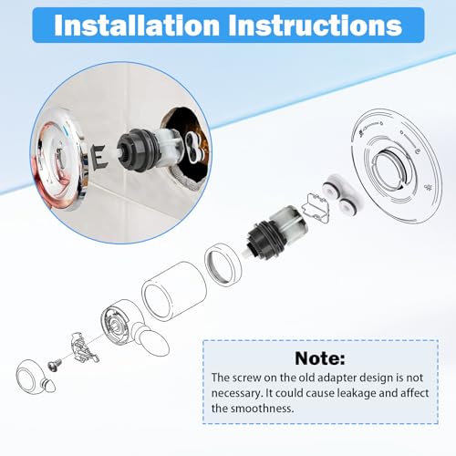 RP46463 Shower Cartridge Replacement for Delta Monitor 17 Series(Post-2006) - style: RP46463-Cartridge