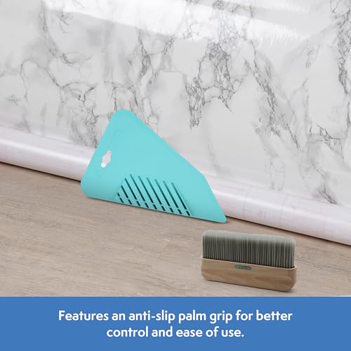 Axus Decor Wallpaper Smoother - Flexible Wallpaper Smoothing Tool - Anti-Slip Grip, Smooth & Refined Edges - Ideal Tool for Professional Decorator and DIY Enthusiastic