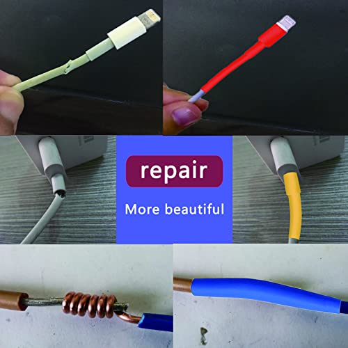 Wire Heat Shrink Tubing Kit + Mini Heat Gun for Shrink Tubing + 328pcs 2:1 Wire Shrink Wrap Tubing + for Wires,Shrink Wrap and Cable Repair. - size: Shrink Ratio 2:1 (328pcs)