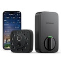 ULTRALOQ 2026 Upgrade Bolt Fingerprint Smart Lock in Black, Biometric Deadbolt with Built-in WiFi, Keyless Entry Door Lock, App Remote Control, 10 Months Battery, IP65 Waterproof, BHMA Grade AAA - size: Fingerprint+WiFi