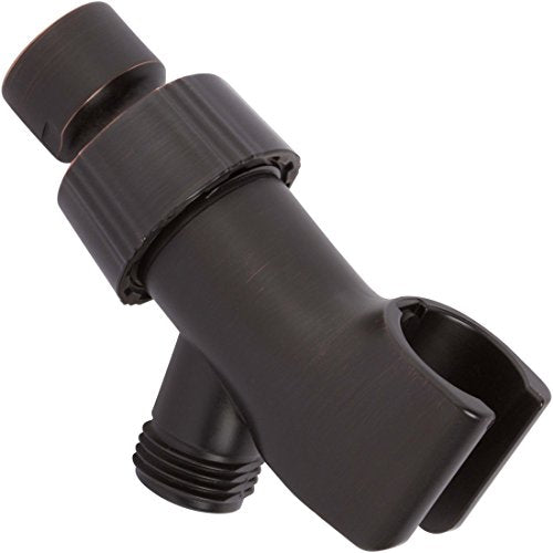 Aqua Elegante Adjustable Shower Arm Bracket - Oil-Rubbed Bronze - color: Oil Rubbed Bronze