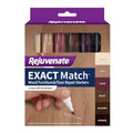 Rejuvenate Exact Match Wood Furniture & Floor Repair Markers 6 Ct, Brown - size: Brown (Pack of 1)