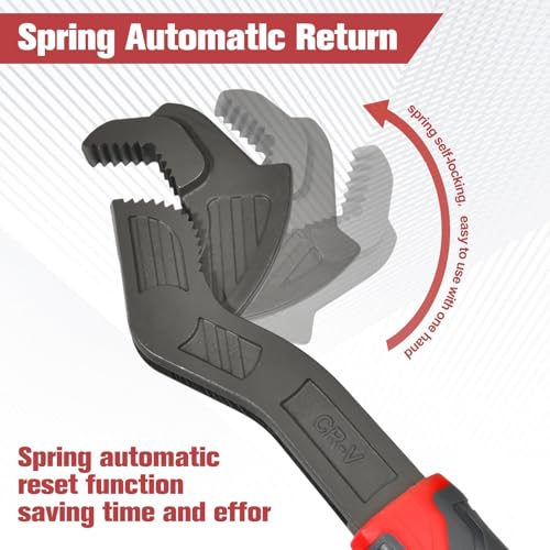 12" Self Adjusting Wrench 0.75"-1.69"(19-43MM) Wrench Pipe - size: 12"