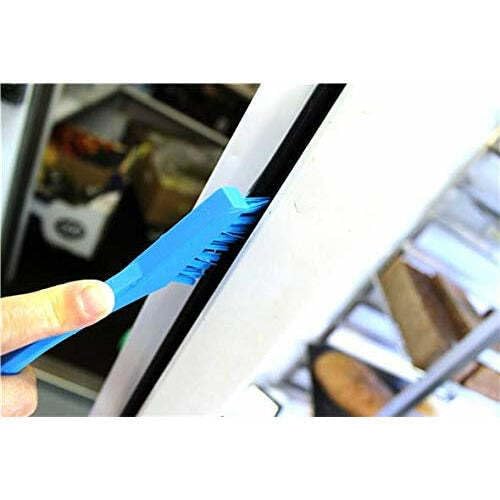 Vikan 44012 Brush,Detail,Stiff,9" x .5",PP/PBT,Green - color: Green