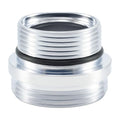 Faucet Aerator Adapter, M18.5 Male to 55/64" Male Adapter(M18.5-M22) - color: Silver, size: M18.5-M22