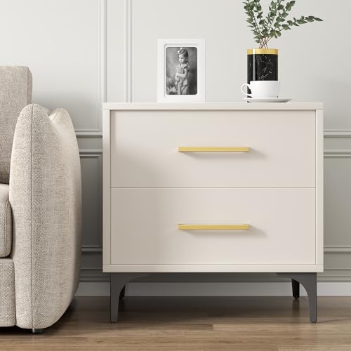 Goldenwarm 5 Pack 6-1/4 in Gold Cabinet Handles Square Drawer Pulls - color: Gold, size: 6 1/4 Inch Hole Center