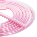 uxcell Weather Stripping Door Seal, 20 ft Self-Adhesive D-Shape Seal Strip Silicone Insulation Window Gap Filler for Door Frame Sealing Gap (3/8" W x 3/8" T, Clear) - size: 20 ft x 3/8" x 3/8"