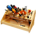 Screwdriver Organizer Desktop Screwdriver Holder 53 Slots Workbench Rack Stand Bamboo Tool Storage Organizer for Hammer Allen Wrench