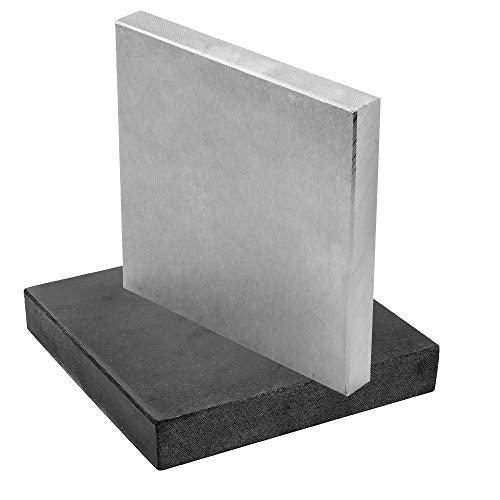 Steel and Rubber Block 2 Pcs Work Bench Blocks 6" x 6" (15cmx15cm) - color: Steel and Rubber Block, size: 6" x 6"