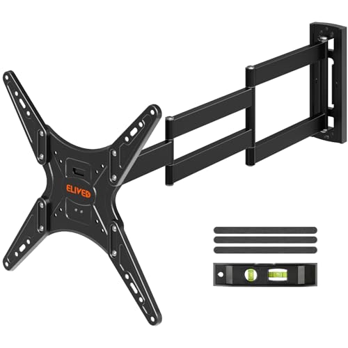 ELIVED Outdoor Long Arm TV Mount for 26-65" TVs, 37.4in Extension - size: Outdoor Arm: 37.4"