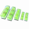 5Pcs Magnetic Small Bubble Level Set 29mm/40mm/52mm Multi-sizes Square Spirit Levels Measuring Tools