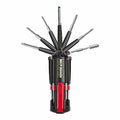 Apollo Tools Mr. 7-Hands, Patented, 8 in 1 Screwdrivers with Worklight - DT1019