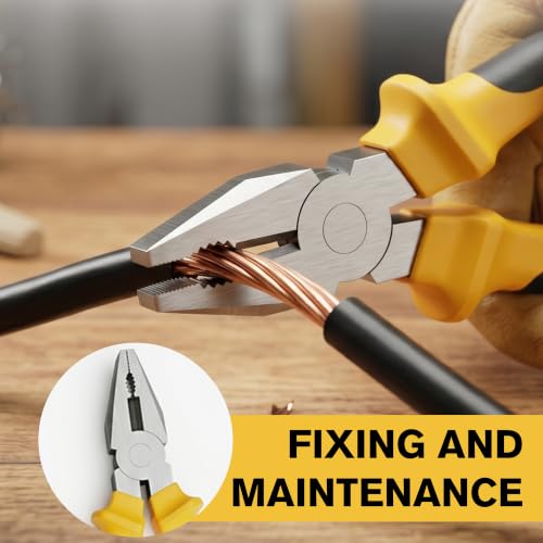 Basic Home Tool Set Household Tool kit for General Repair 8 Pcs