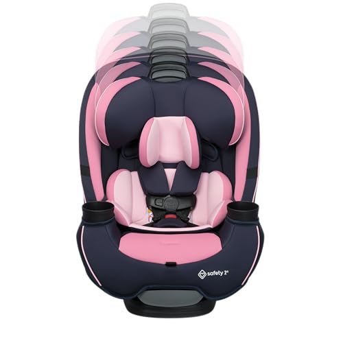 Safety 1st Grow and Go All-in-One Convertible Car Seat, Rear Facing, 5-40 lbs, Forward Facing (30–65 lbs), High Back Booster Seat 40-100 pounds, Vineyard Girl - color: Vineyard Girl, style: Original
