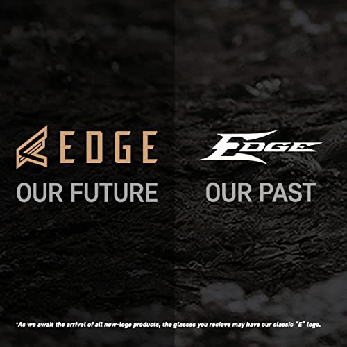 Edge SD111-G2 Delano G2 Wrap-Around Safety Glasses, Anti-Scratch, Non-Slip, UV 400, Military Grade, ANSI/ISEA & MCEPS Compliant, 5.04" Wide, Black Frame / Clear Lens - color: Clear
