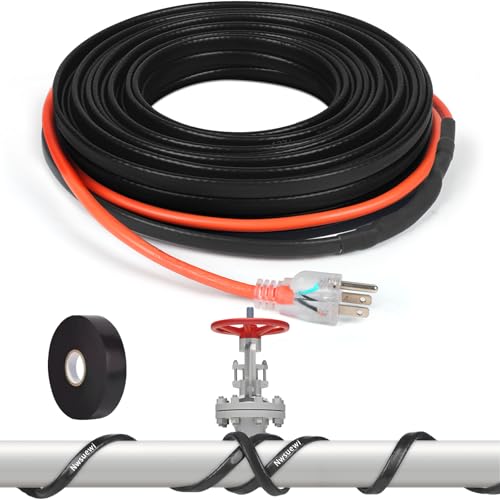 30FT Pipe Heat Tape, -40°F Freeze Protection,Heat Tape for Water Pipes - style: 30FT