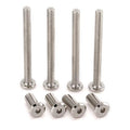 M6 Furniture Joint Connector Bolt & Cap Nut Kit 40MM 20pcs - size: 40mm (20pcs)