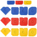 15 PCS Silicone Caulk Scraper Tool Set, Caulking Remover Tool - style: 15PCS
