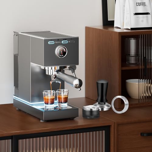 Reoszeank 54mm Espresso Accessories Kit, Distributor, Tamper, Dosing Funnel - size: 54mm Fits Breville Barista/Bambino/Infuser
