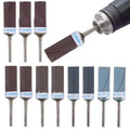 12pcs 400-2000 Grit Sanding Drums for Dremel Rotary Tool | Rotary Tool Bits Sander Set Bands Mandrels for Wood Plastic Metal Grinding Polishing - style: 400-2000 Grit