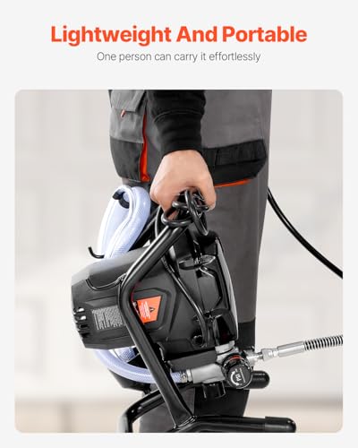 VEVOR 750W Stand Airless Paint Sprayer,3000PSI High Efficiency Electric - size: 750 W