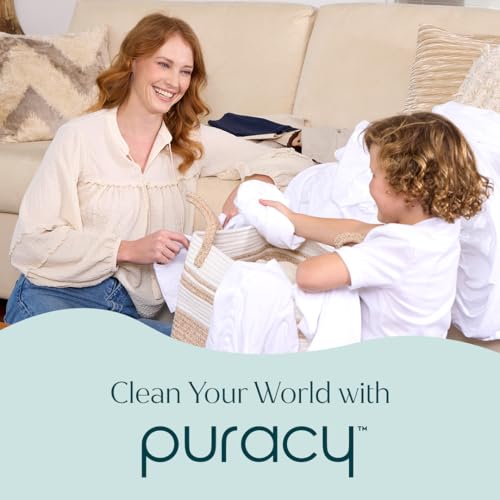 Puracy All Purpose Cleaning Wipes – Non Toxic Multi-Surface Cleaner & Appliance Wipes for Car, Bathroom, Kitchen – Lemongrass Scent (150 Count, 3 Pack) - size: 150 Count (Pack of 3)