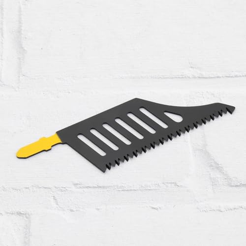 OTOTEC 4PCS Flush Cutting Jigsaw Blade T Shank Jigsaw Blades 112mmx32mmx1.2mm Compatible with Dewalt Compatible with Bosch, 11 TPI