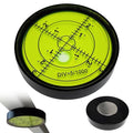 Fotoconic Professional Magnetic Circular Bubble Level, High Precision Spirit Level with Graduated Scale (Black)