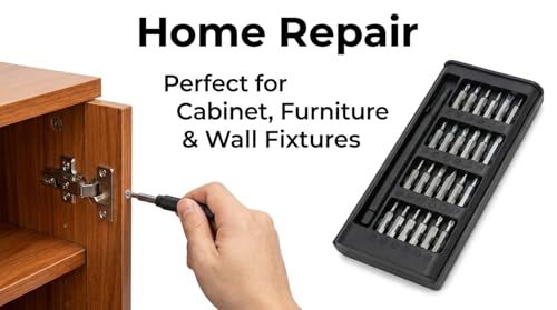 25-in-1 Precision Multi-Function Screwdriver Set Kit - Essential for Home Repairs, Electronics Disassembly & DIY Projects - Perfect for Homeowners, DIY Enthusiasts, and Tech Repairers