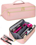 Mancro Hair Tools Travel Bag, Carrying Case Compatible with Shark Glam - color: Pink, size: X-Large