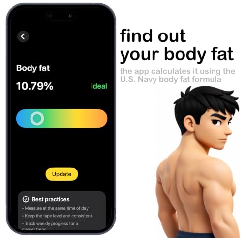 Analog Body Tape Measure - color: Black