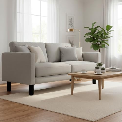 Furniture Legs 4 Inch, Sofa Legs for Cabinet Couch Shelves Table,Set of 4, Black, 4" Hx2 W