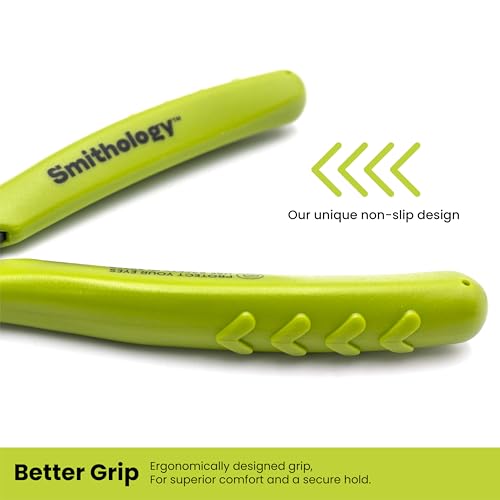 Smithology Mini Needle Nose Pliers 3-Pack, 5.3" Long Nose, Serrated Jaws