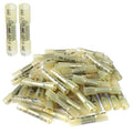 250PCS Heat Shrink Butt Wire Connectors 12-10 AWG, Insulated Waterproof Electrical Wire Connectors Automotive Marine Grade Wire Crimp Terminals Butt Splices, Ideal for Boat, Truck, Yellow - size: Yellow 250 PCS