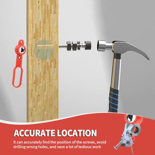 Magnetic Stud Finder, 27 Pounds Stud Ball, Stud Finder Wall Scanner, Detect Metal Through 1/2'' or 5/8" Drywall, Wood or 3/4" Plywood Paneling, Ceramic Tiling etc