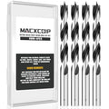 4Pcs 9MM Metric Brad Point Wood Drill Bit Set - size: 0.354" - 4pcs