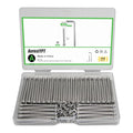 140 Pcs M3 x 35mm Socket Head Cap Screws Metric, Allen Socket Drive, 304 Stainless Steel, Full Thread, Bright Finish, Machine Thread - size: M3 x 35-140Pcs