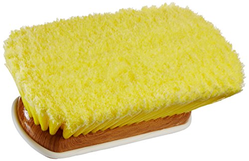 STAR BRITE 8" Soft Bristle Yellow Extend-A-Brush Compatible Wash Brush - color: Yellow, size: Premium 8" Brush