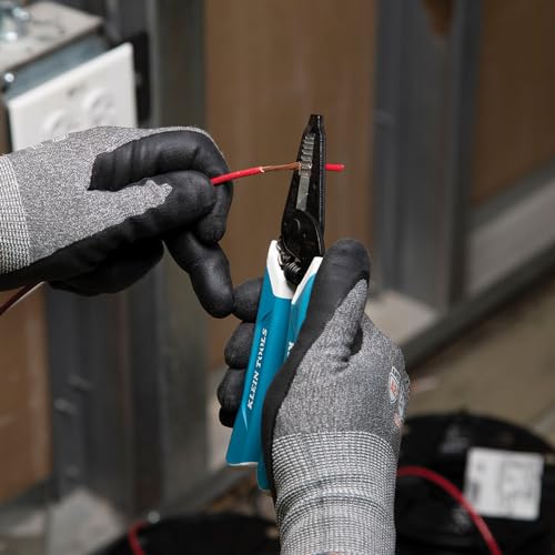 Klein Tools 80089 Multi-Bit Driver and Plier Kit, Made in USA, with Wire Stripper, Tape Measure and Accessories for Jobsite Needs, 11-Piece - style: 11-Piece