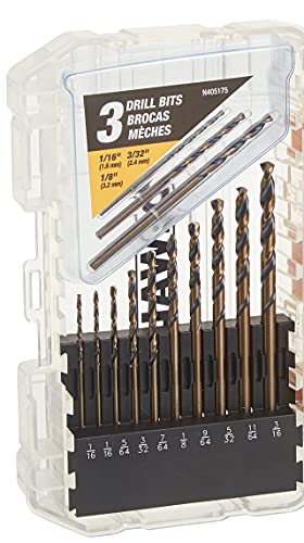 DEWALT Black Oxide Drill Bit Set, 20-Piece (DW1177) - size: 20 Pieces, style: Single Unit