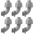 6Pcs 3/4 Inch NPT Liquid Tight Connector 90 Degree - color: 6, size: 3/4 Inch (90 Degree)